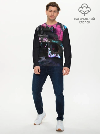 Мужской лонгслив базовый / Neo-Noir Skins - CS:GO