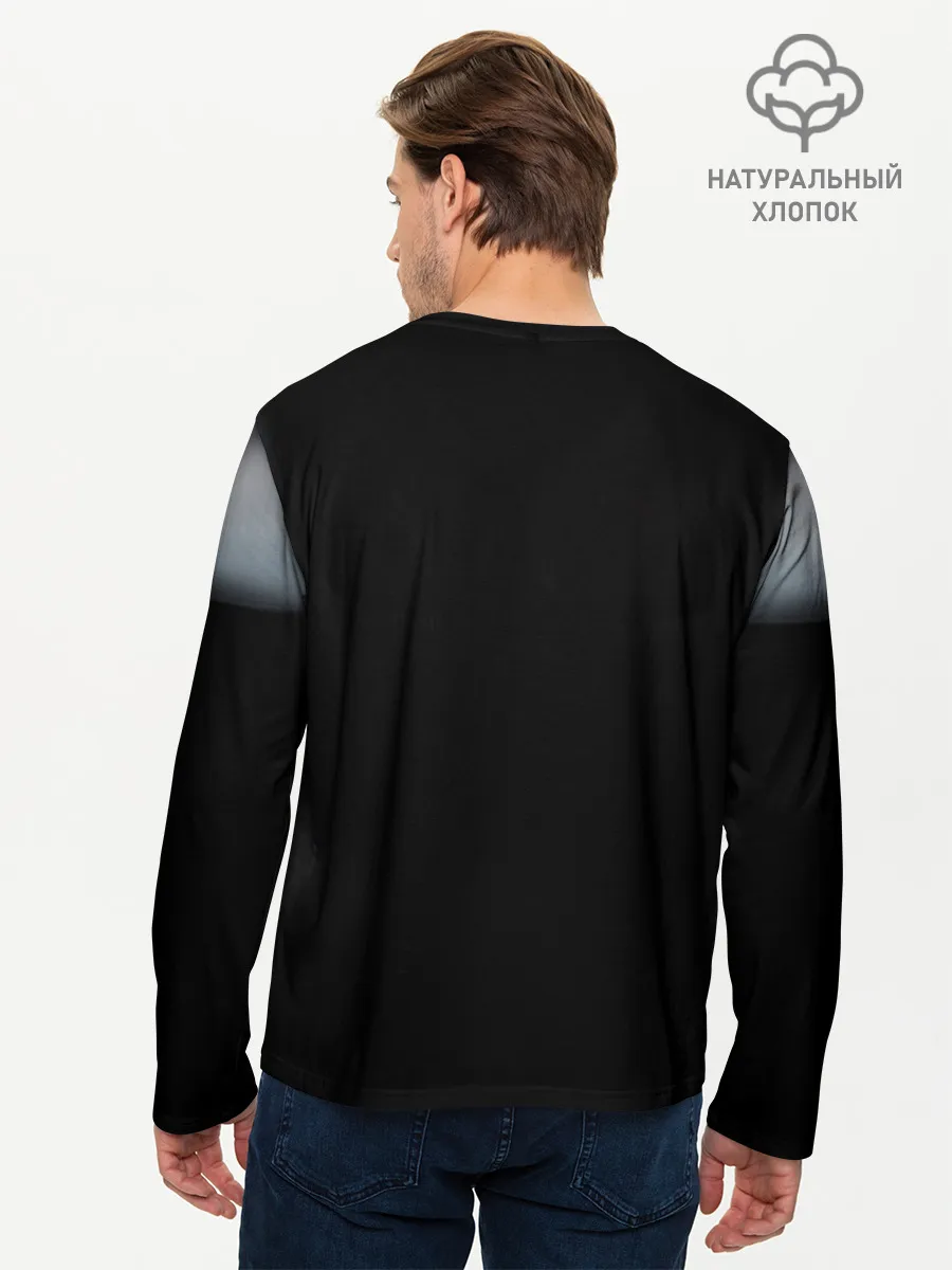 Мужской лонгслив базовый / Робокоп