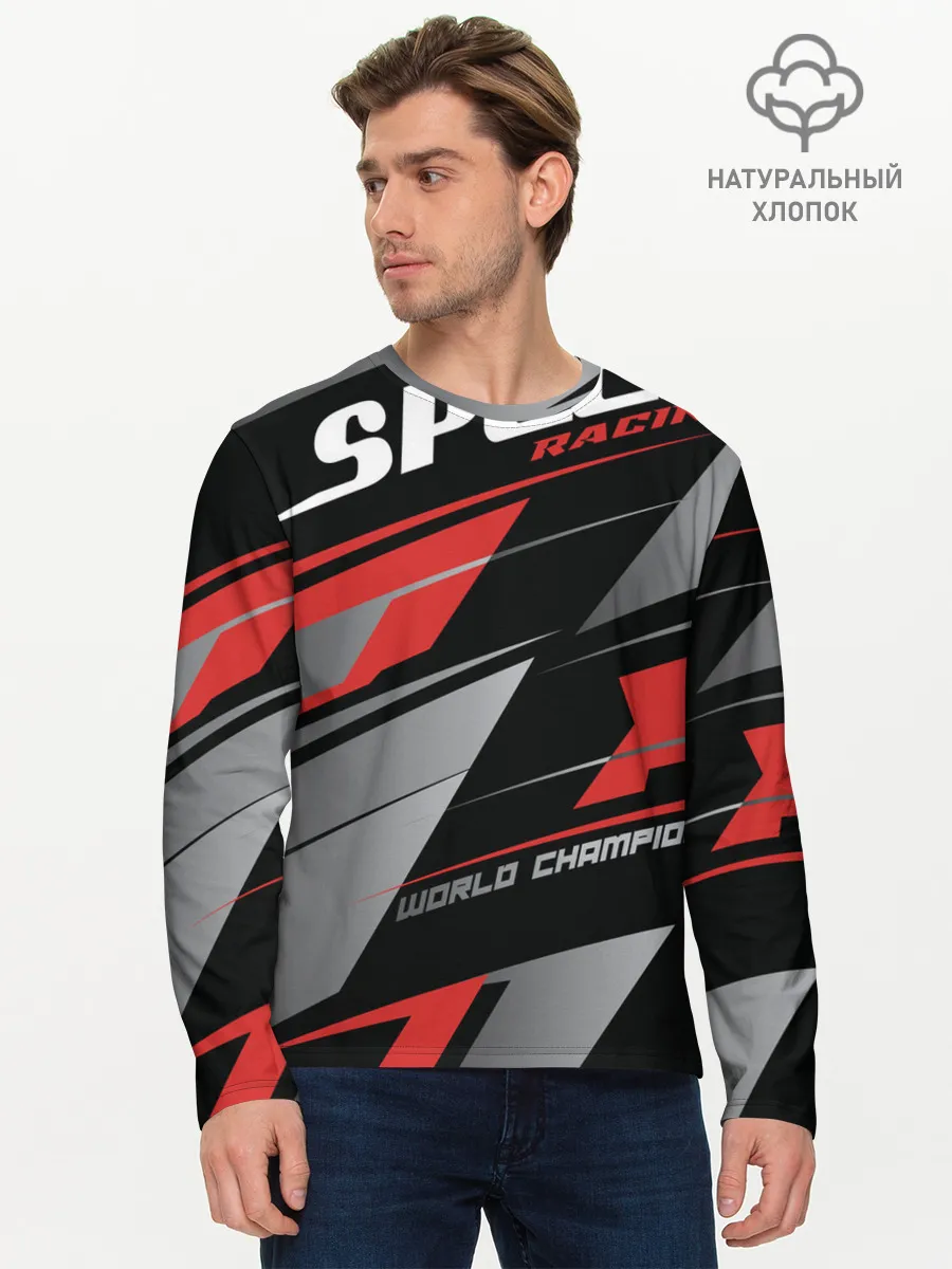 Мужской лонгслив базовый / Форма для мотокросса FOX