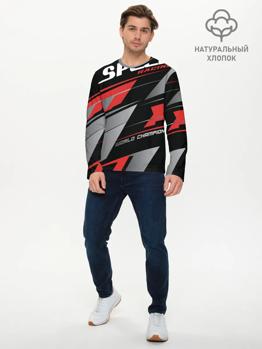 Мужской лонгслив базовый / Форма для мотокросса FOX