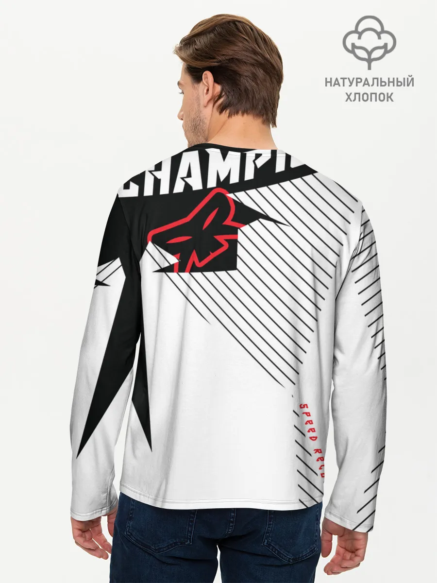 Мужской лонгслив базовый / Форма для мотокросса FOX