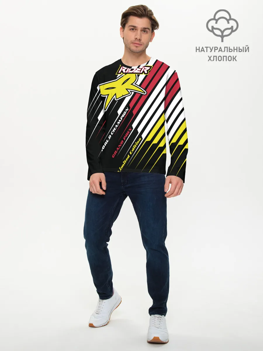 Мужской лонгслив базовый / Форма для мотокросса FOX