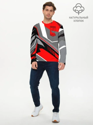 Мужской лонгслив базовый / GYM