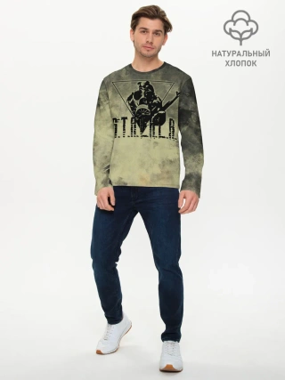 Мужской лонгслив базовый / S.T.A.L.K.E.R.