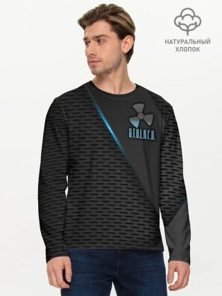 Мужской лонгслив базовый / S.T.A.L.K.E.R.