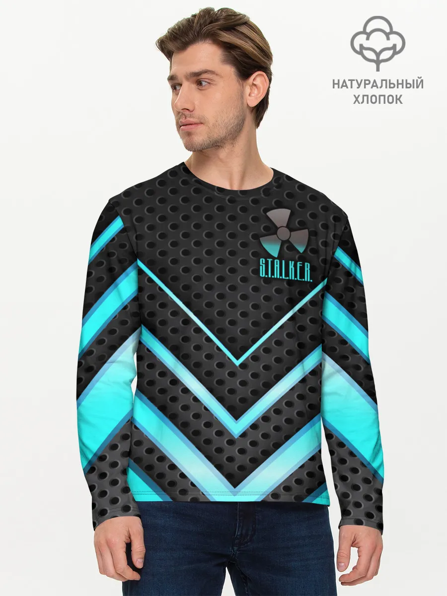 Мужской лонгслив базовый / S.T.A.L.K.E.R.