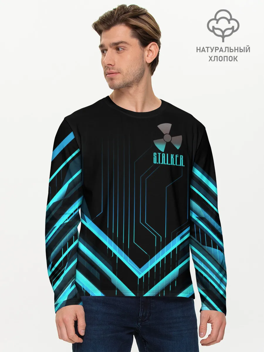 Мужской лонгслив базовый / S.T.A.L.K.E.R.