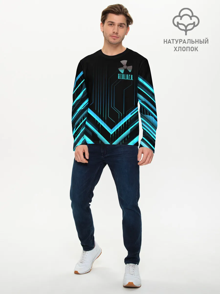 Мужской лонгслив базовый / S.T.A.L.K.E.R.