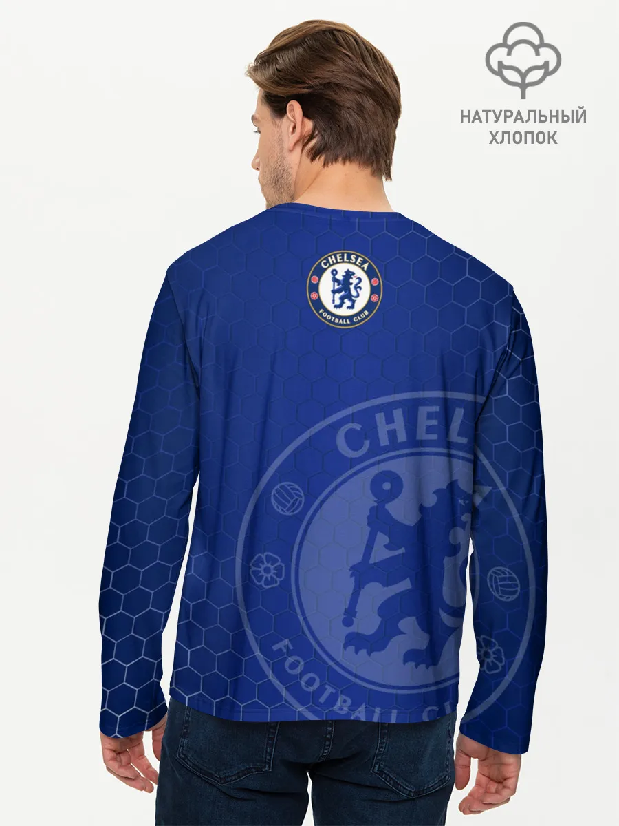 Мужской лонгслив базовый / Челси