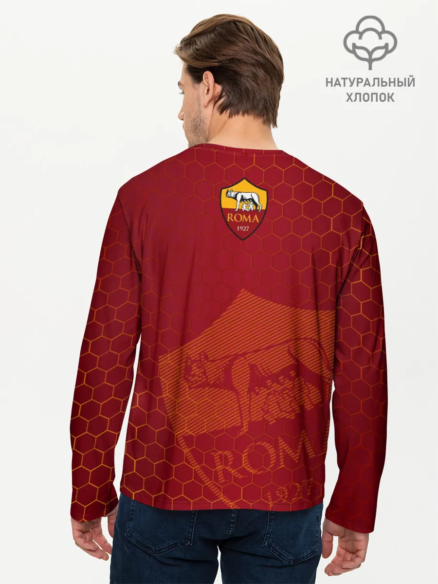 Мужской лонгслив базовый / Рома