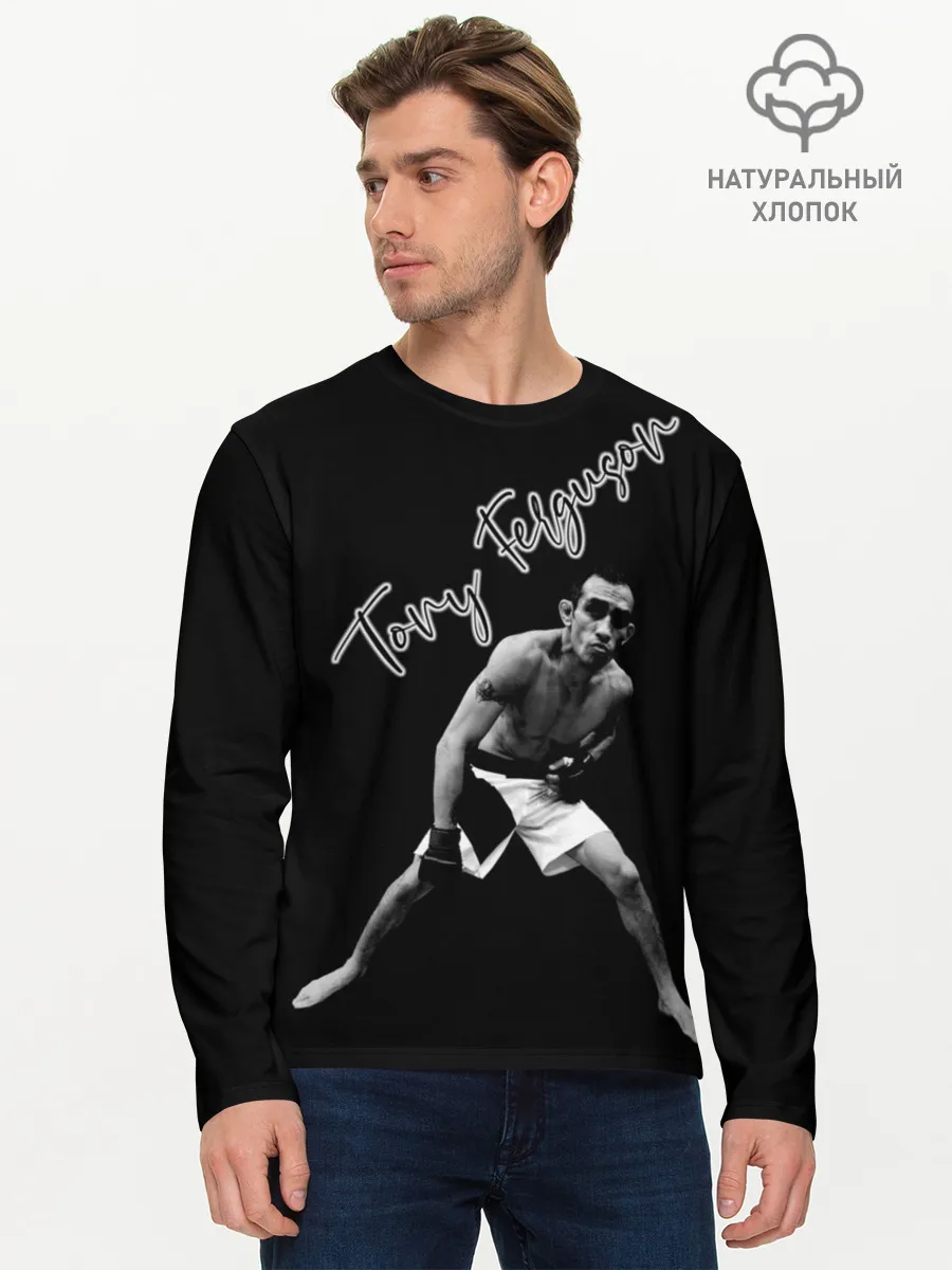 Мужской лонгслив базовый / Tony Ferguson