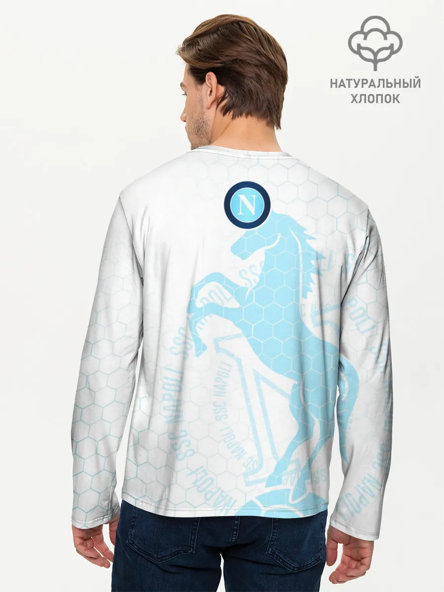 Мужской лонгслив базовый / Наполи