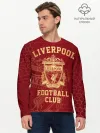 Мужской лонгслив базовый / Ливерпуль