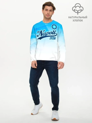 Мужской лонгслив базовый / Наполи