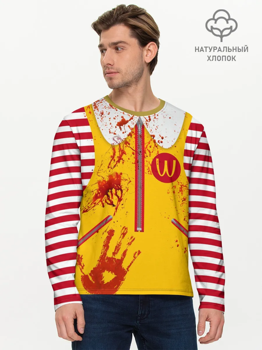 Мужской лонгслив базовый / МакДональдс