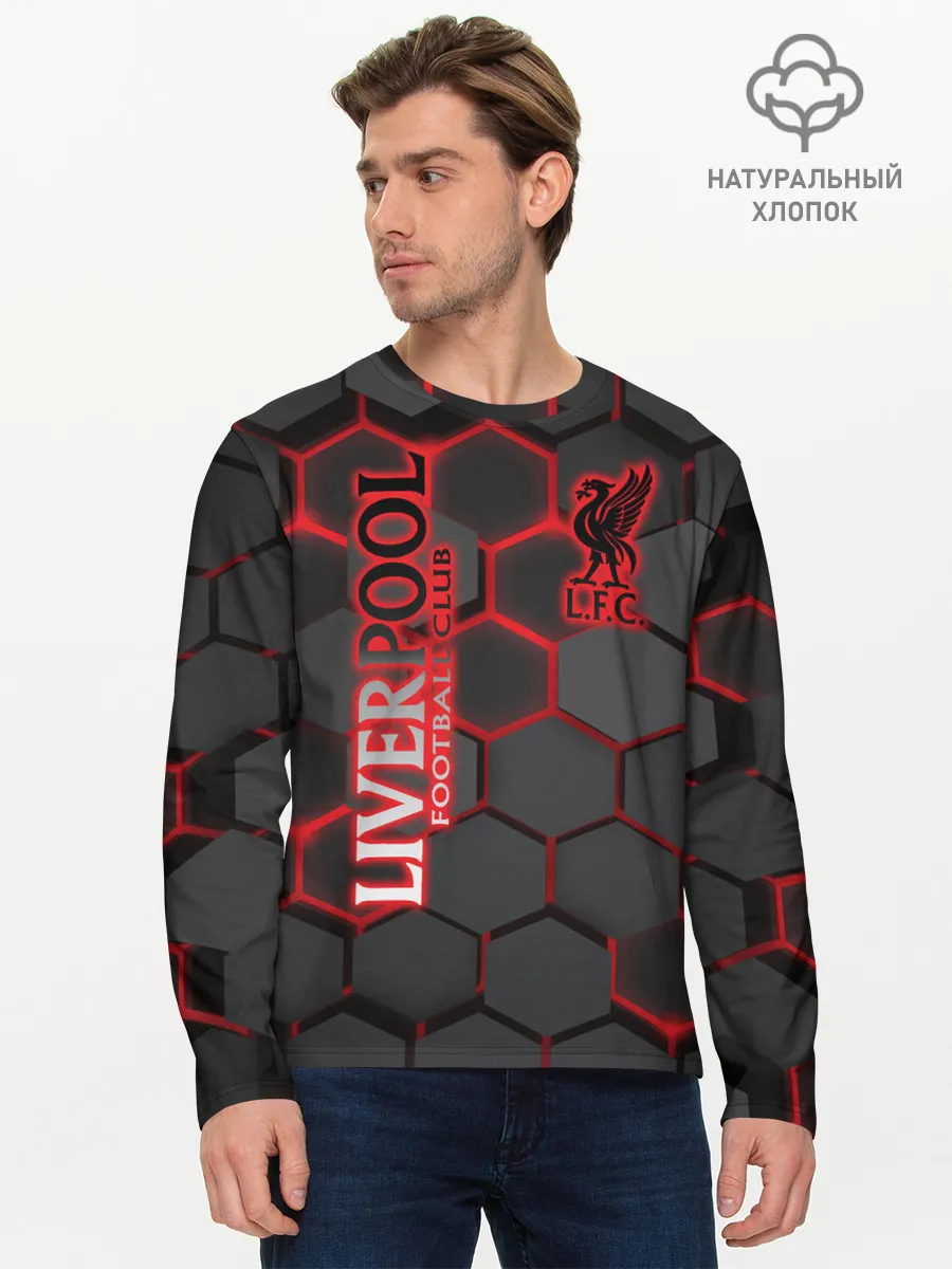 Мужской лонгслив базовый / Liverpool F.C.
