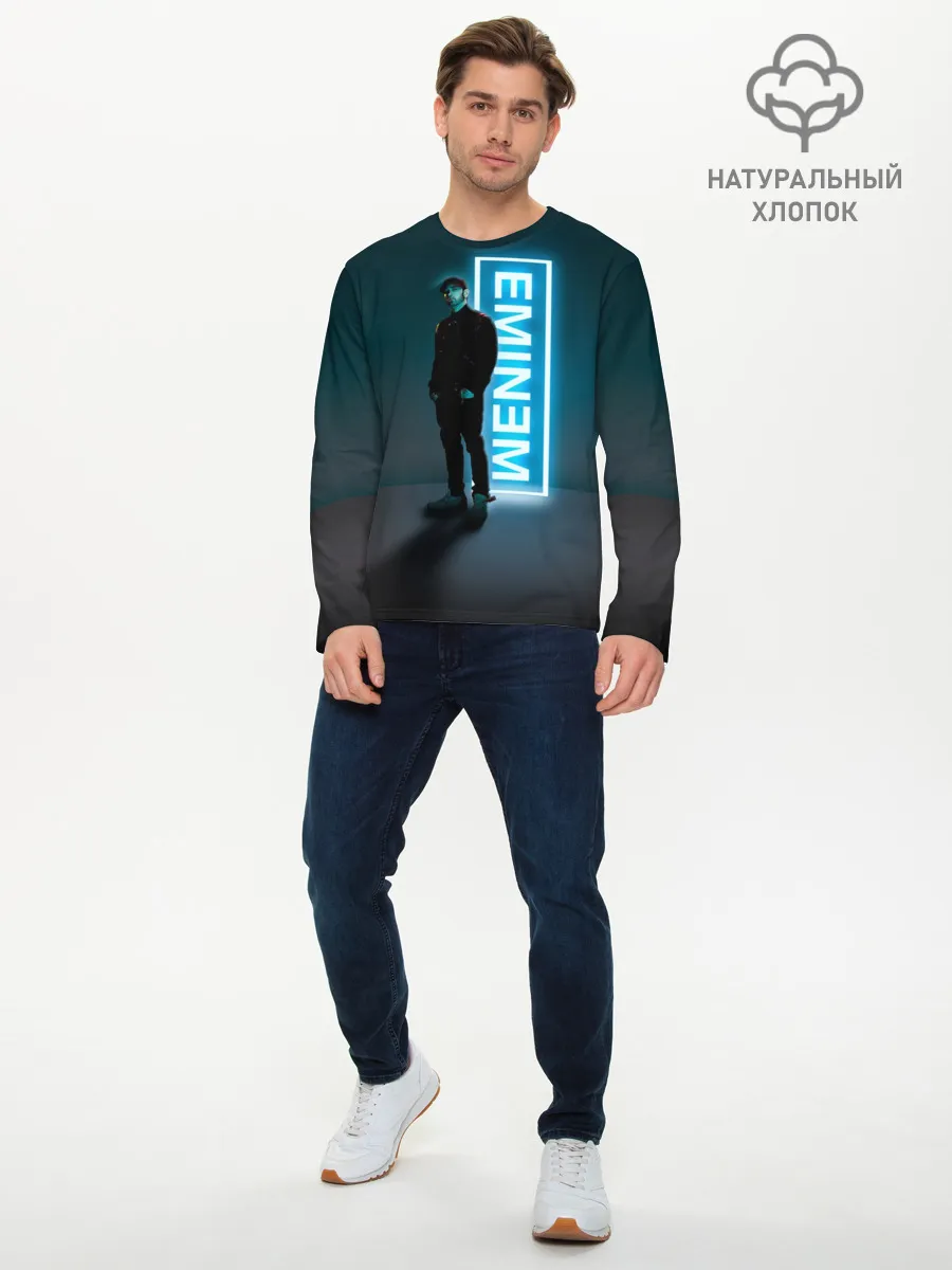 Мужской лонгслив базовый / Eminem