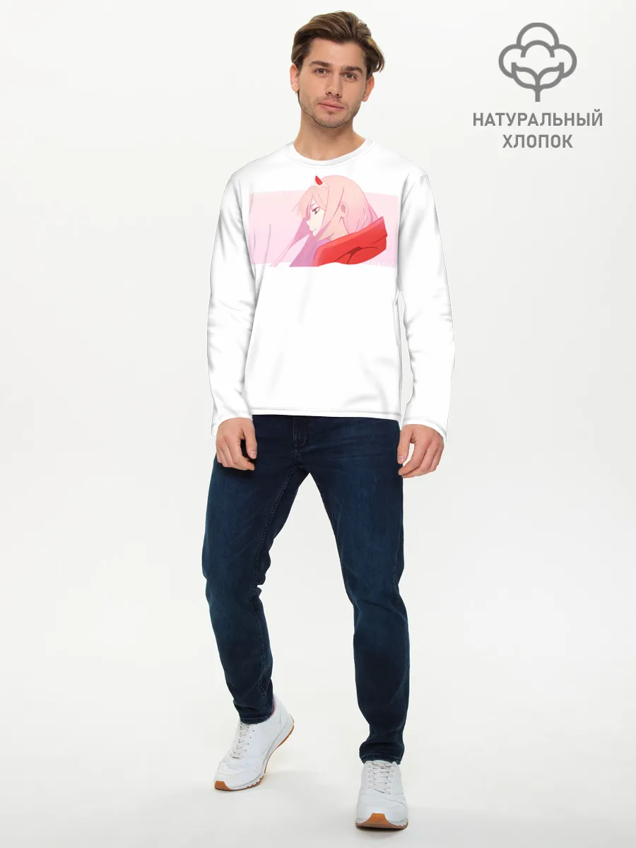 Мужской лонгслив базовый / Ноль два профиль