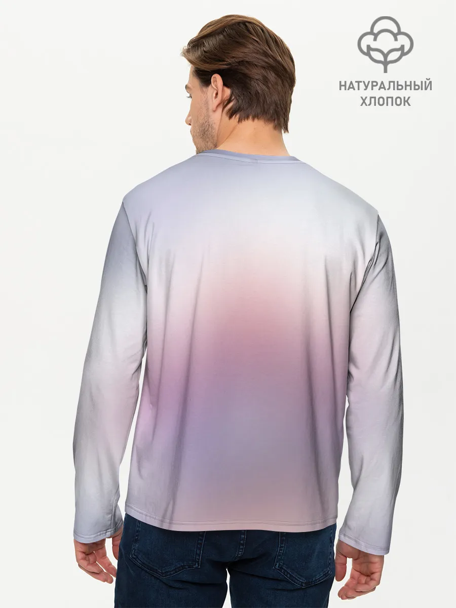 Мужской лонгслив базовый / Ноль два арт