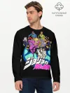Мужской лонгслив базовый / Jojo герои в кружке