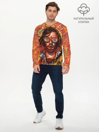 Мужской лонгслив базовый / Hotline Miami 2: Wrong Number