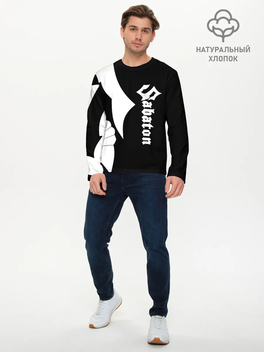 Мужской лонгслив базовый / Sabaton