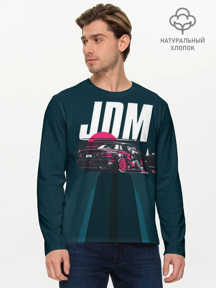 Мужской лонгслив базовый / JDM