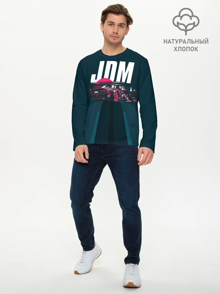 Мужской лонгслив базовый / JDM