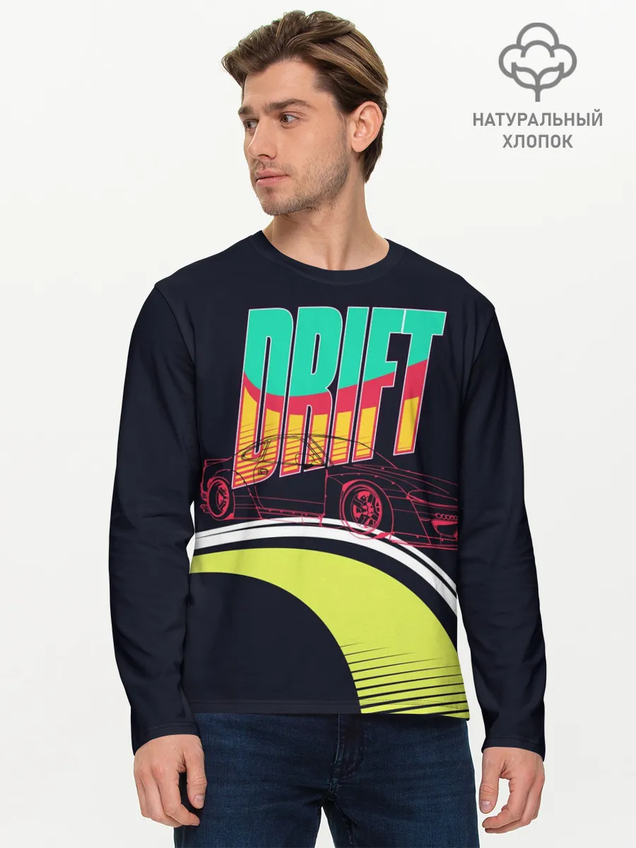 Мужской лонгслив базовый / Drift Style
