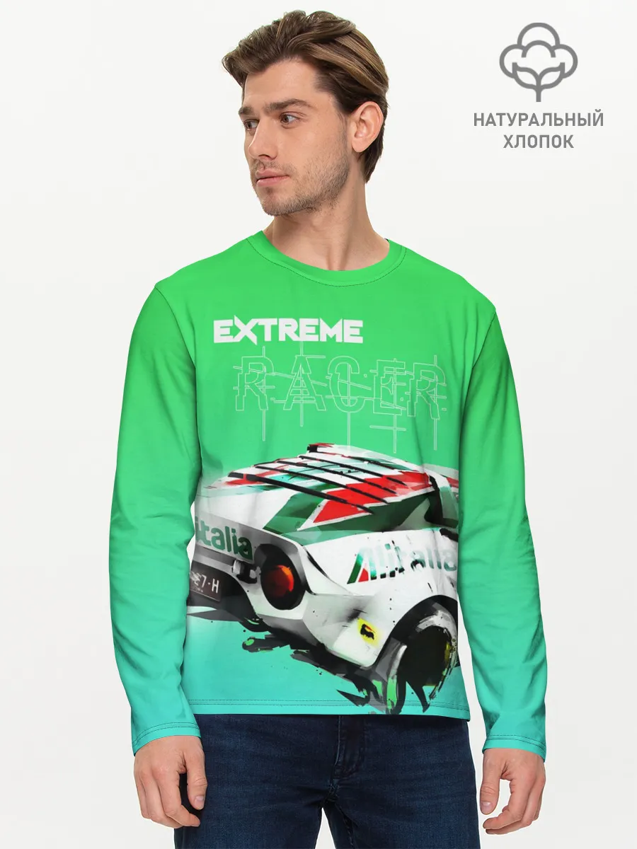 Мужской лонгслив базовый / Extrime Racer
