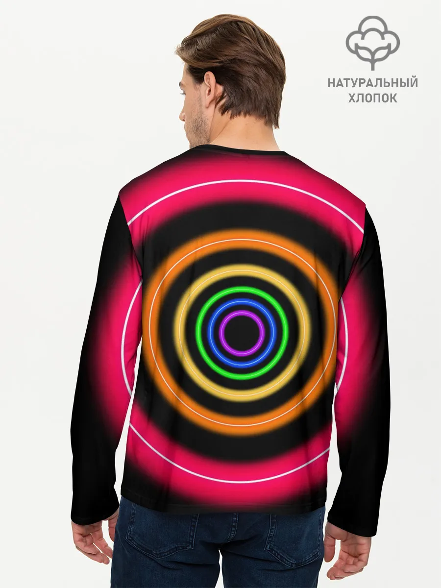 Мужской лонгслив базовый / Neon