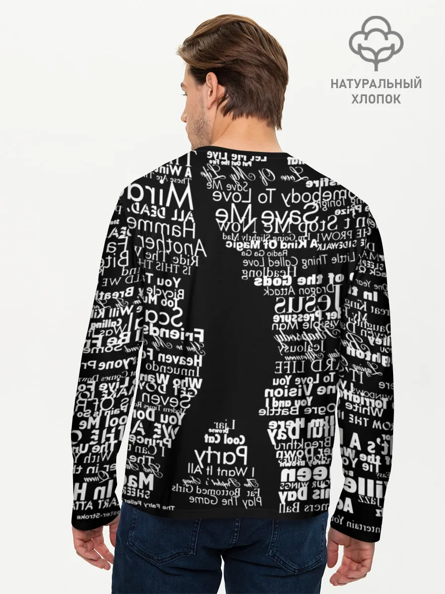 Мужской лонгслив базовый / Queen