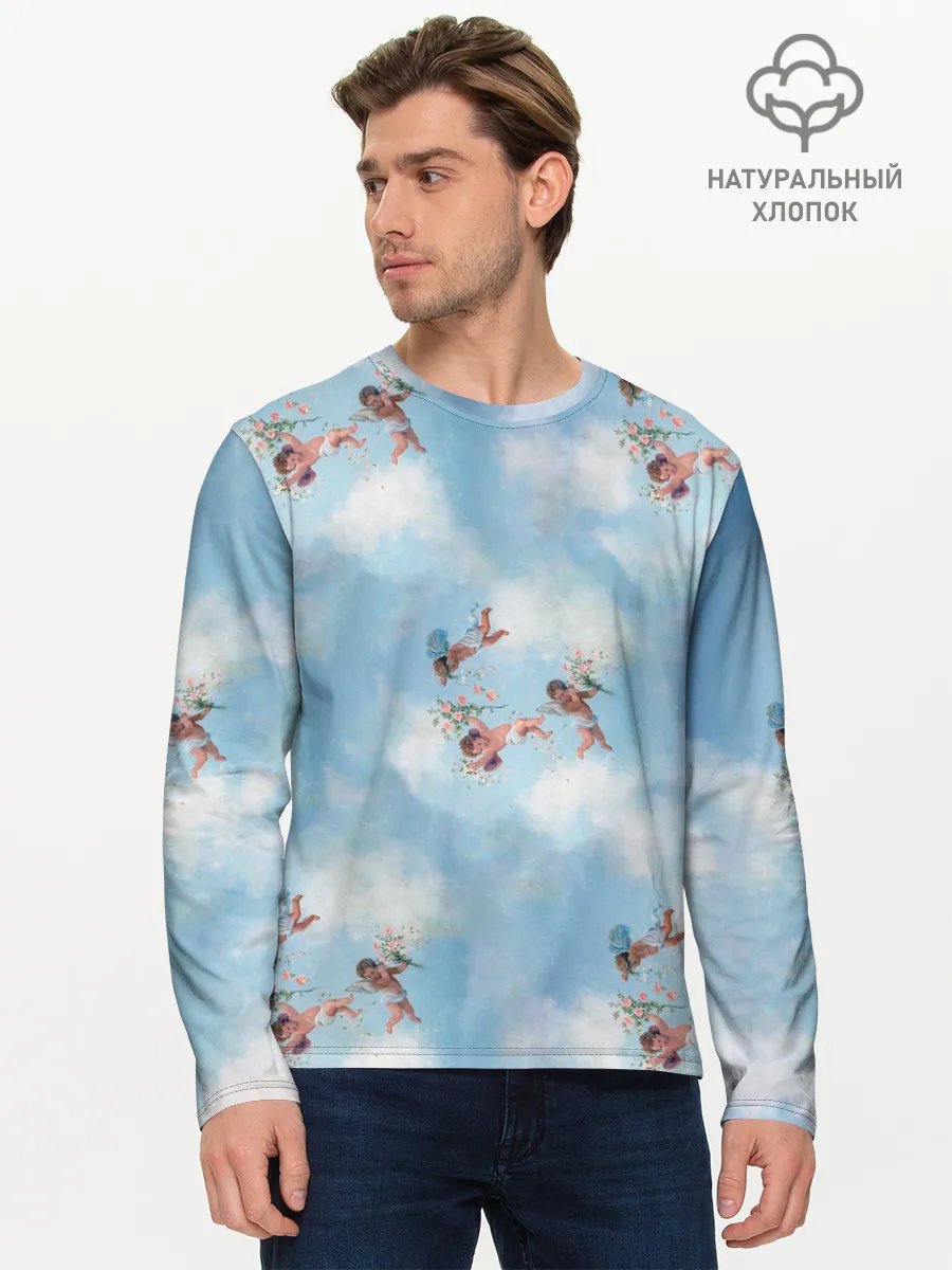 Мужской лонгслив базовый / Renaissance Angels