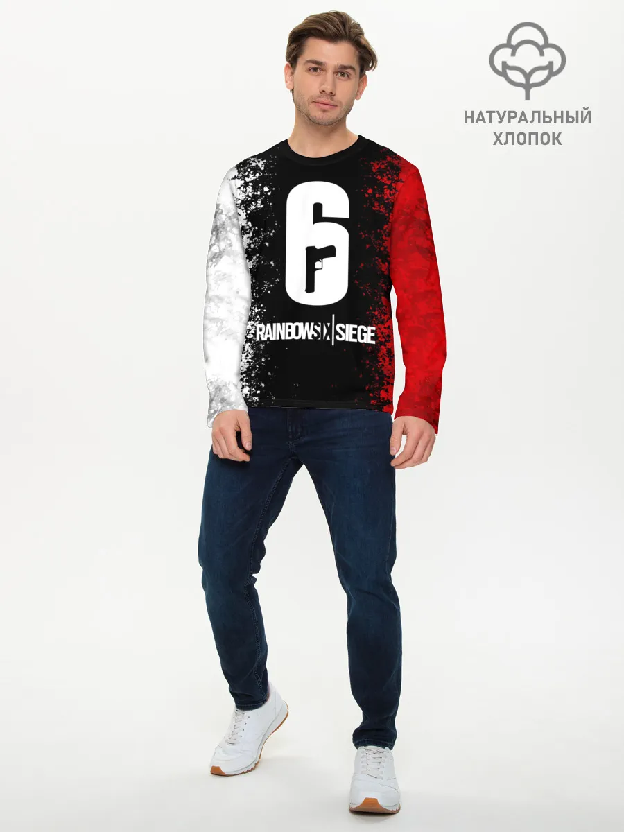 Мужской лонгслив базовый / Rainbow Six | Siege.