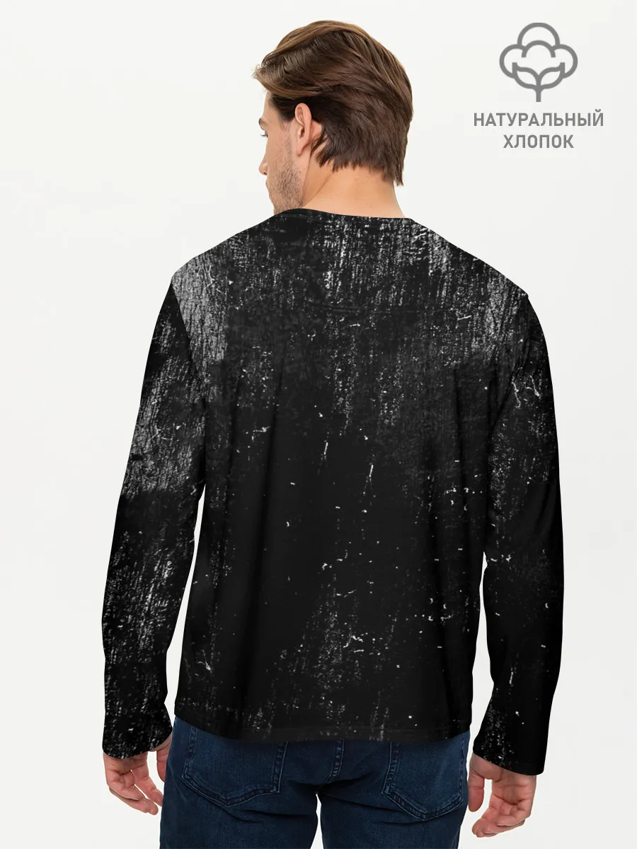 Мужской лонгслив базовый / Токийский гуль