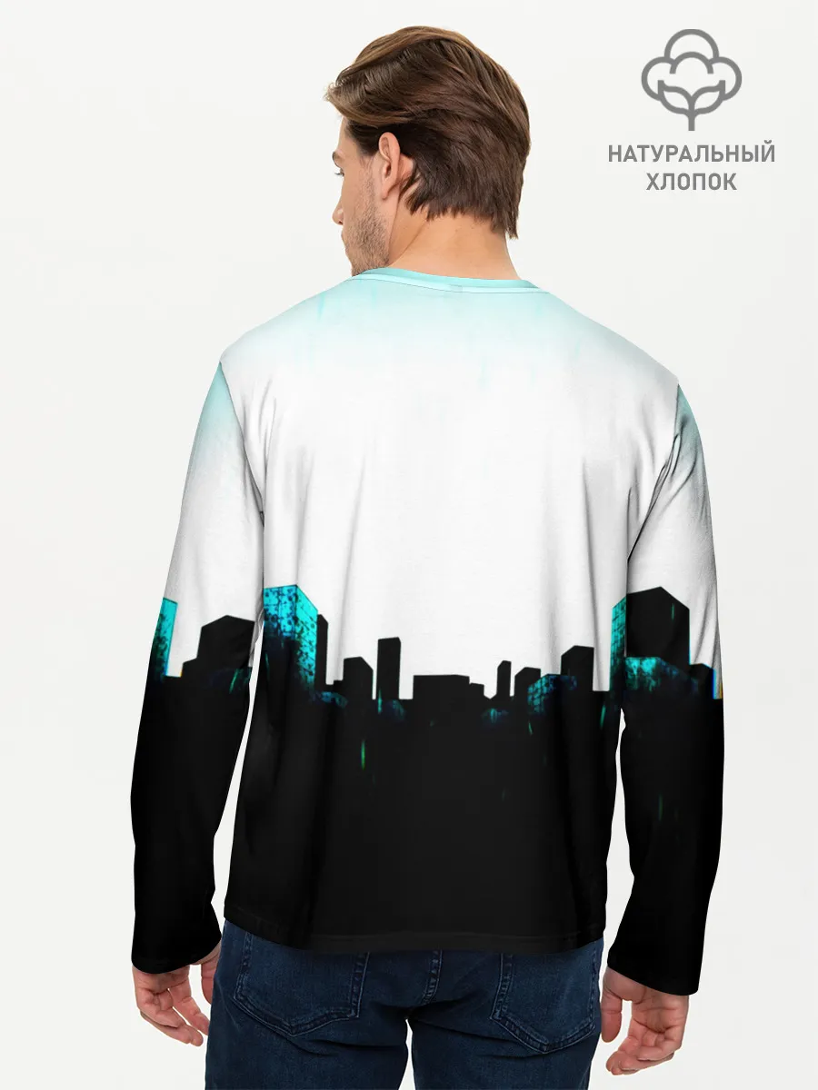 Мужской лонгслив базовый / Токийский гуль