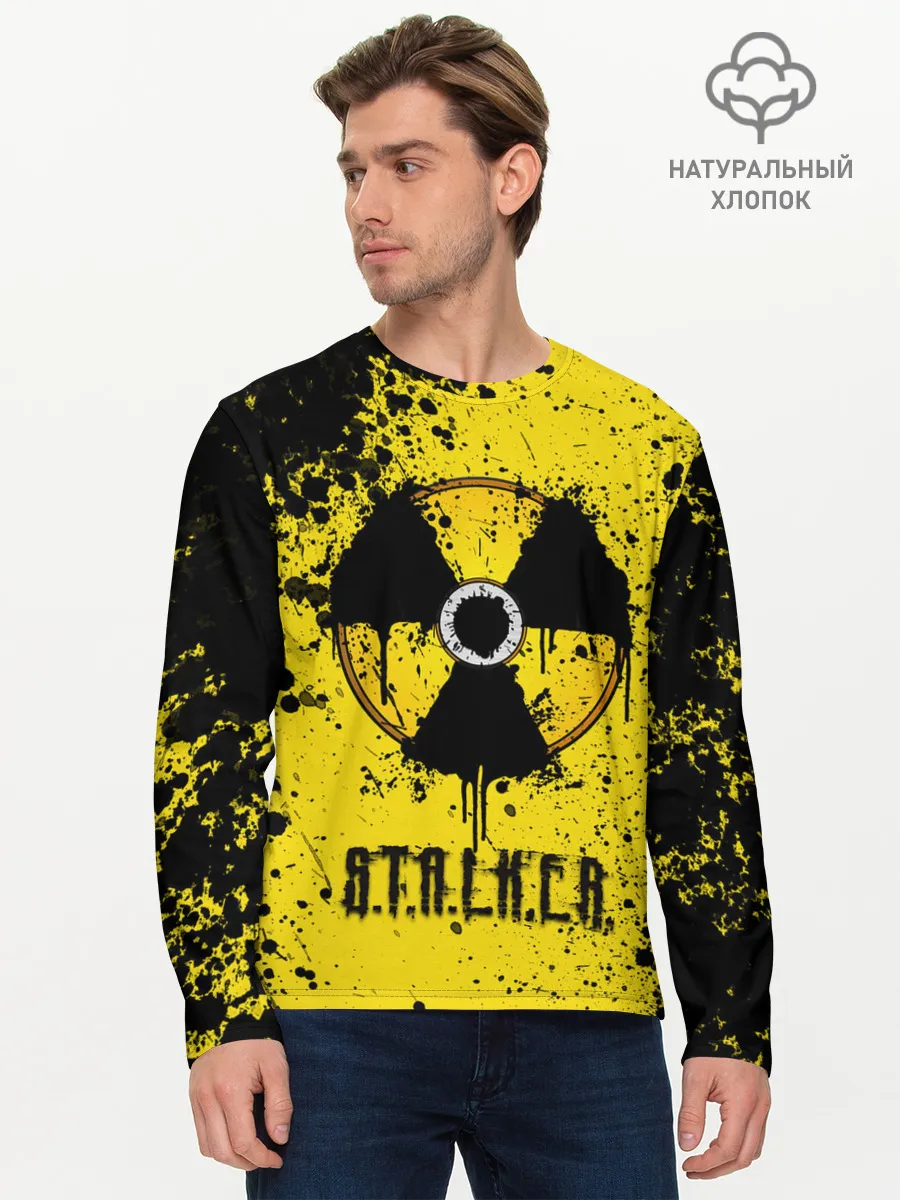 Мужской лонгслив базовый / S.T.A.L.K.E.R.