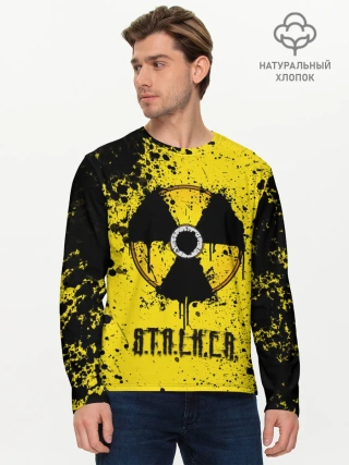 Мужской лонгслив базовый / S.T.A.L.K.E.R.