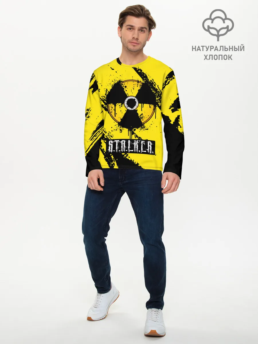 Мужской лонгслив базовый / S.T.A.L.K.E.R.