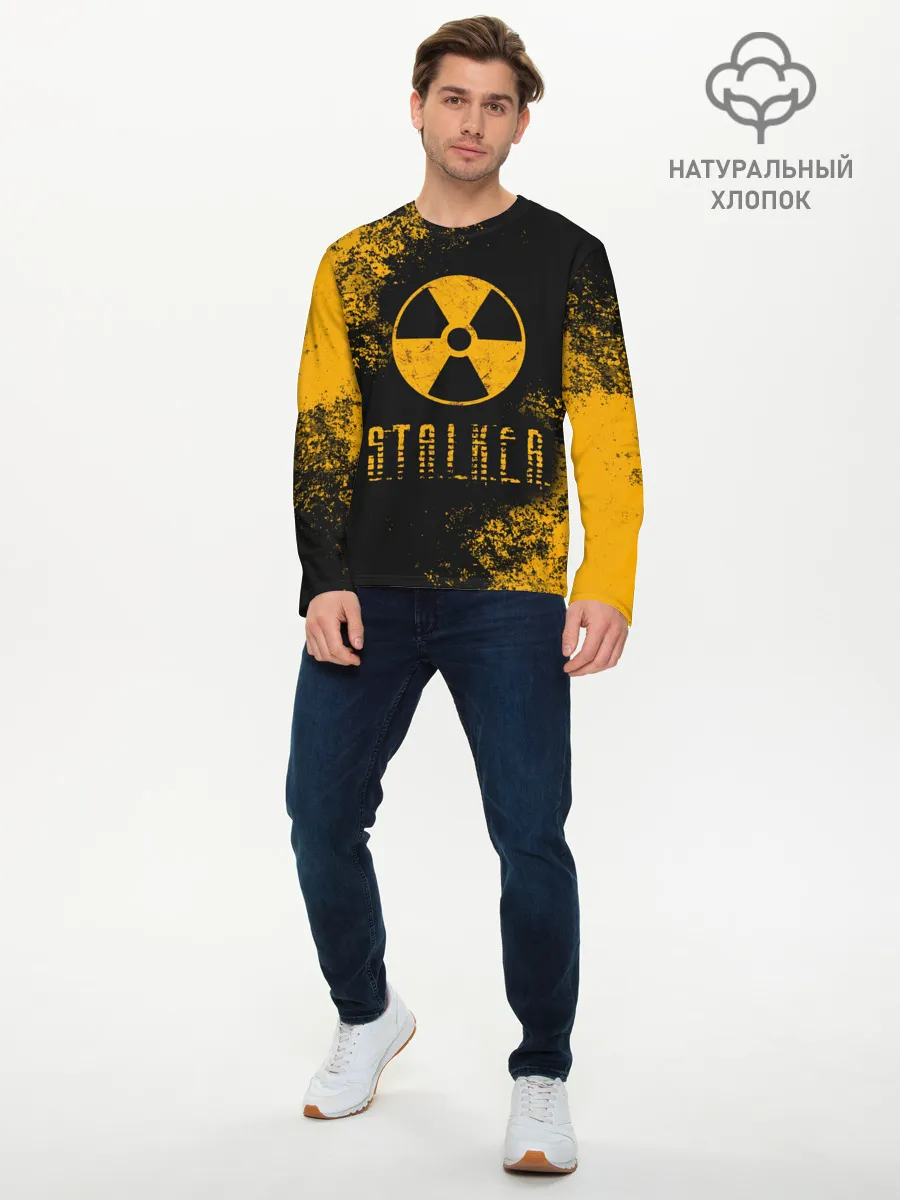 Мужской лонгслив базовый / S.T.A.L.K.E.R.
