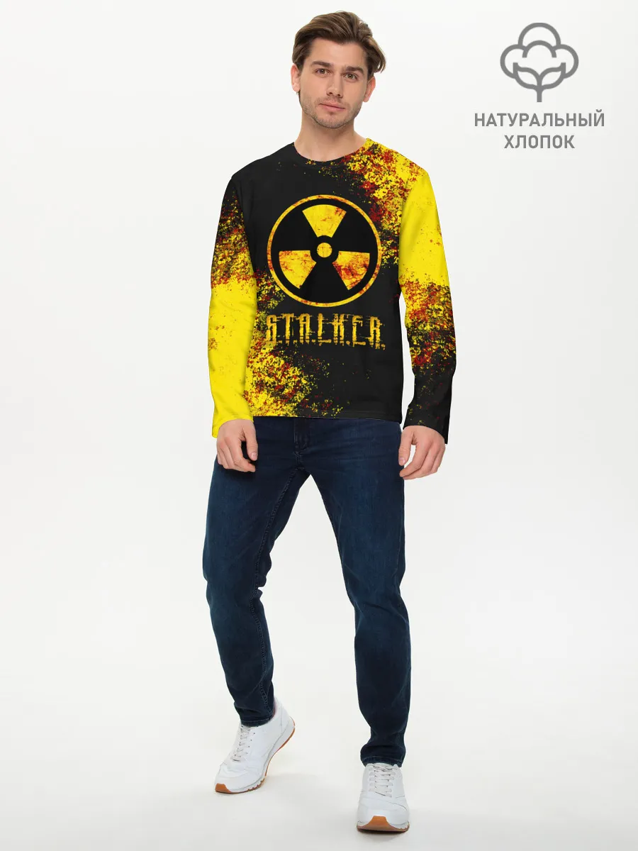 Мужской лонгслив базовый / S.T.A.L.K.E.R.