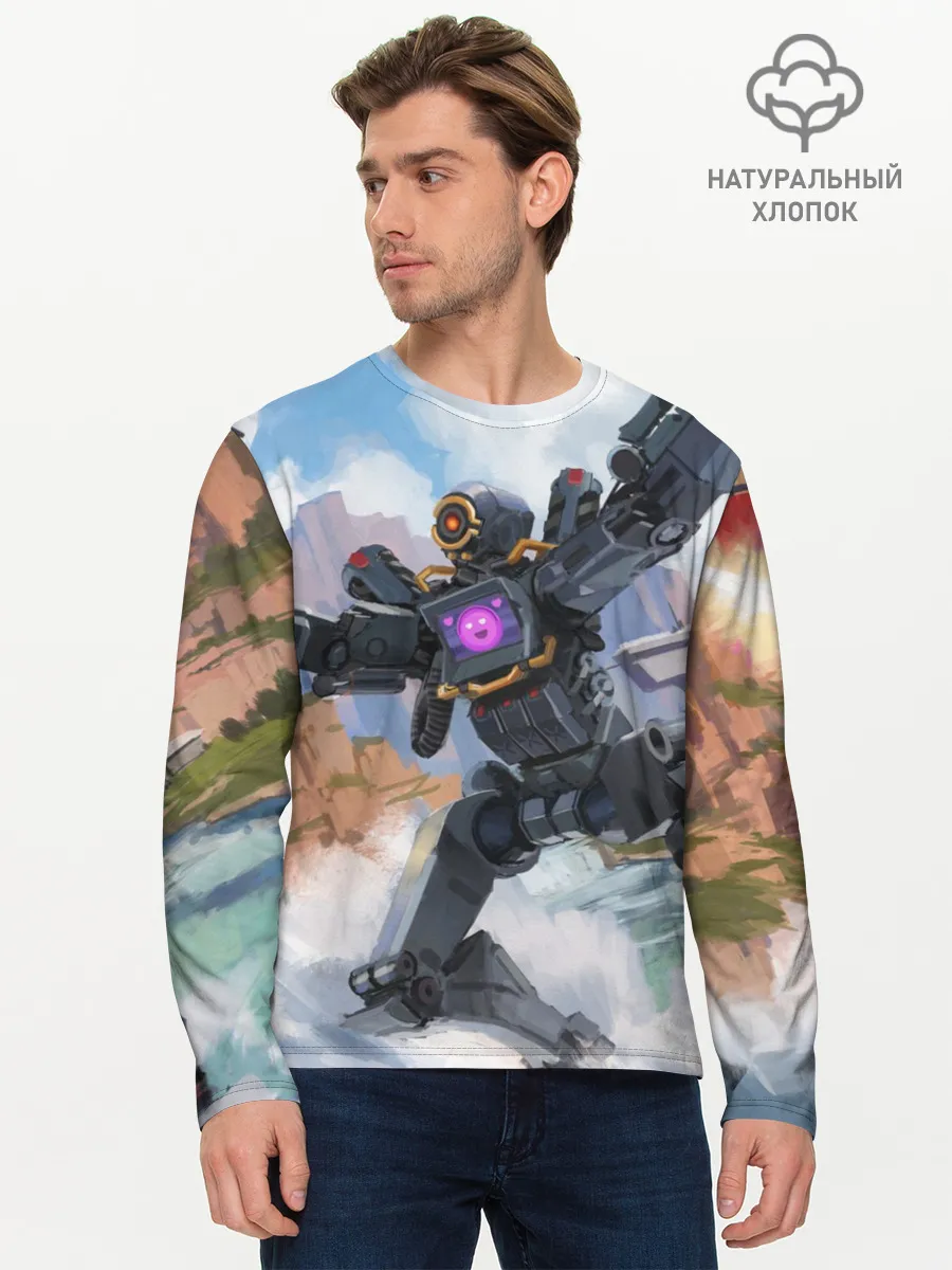 Мужской лонгслив базовый / Apex Legends
