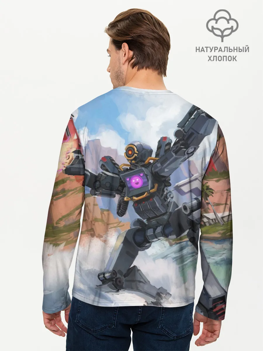 Мужской лонгслив базовый / Apex Legends