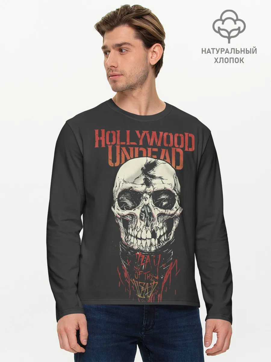Мужской лонгслив базовый / Hollywood Undead