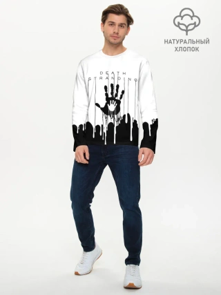 Мужской лонгслив базовый / DEATH STRANDING
