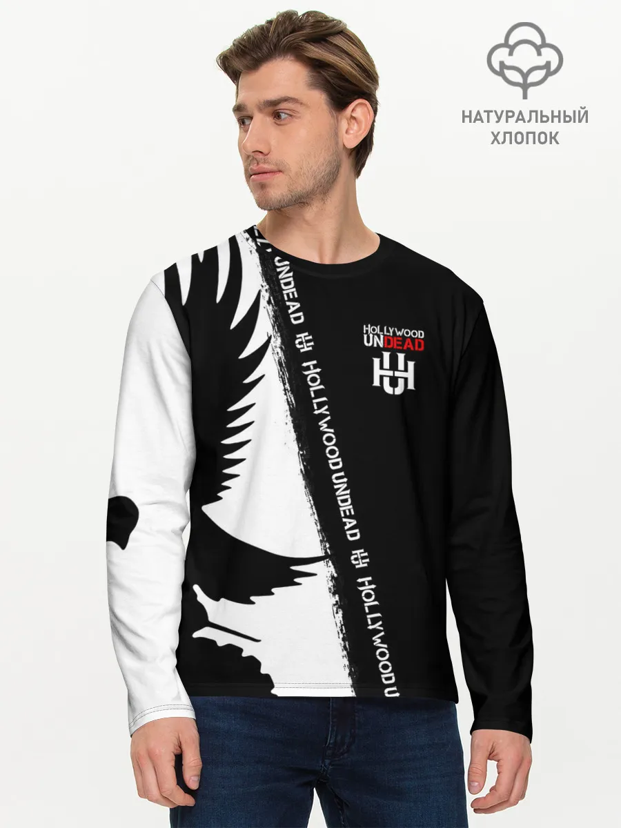 Мужской лонгслив базовый / Hollywood Undead