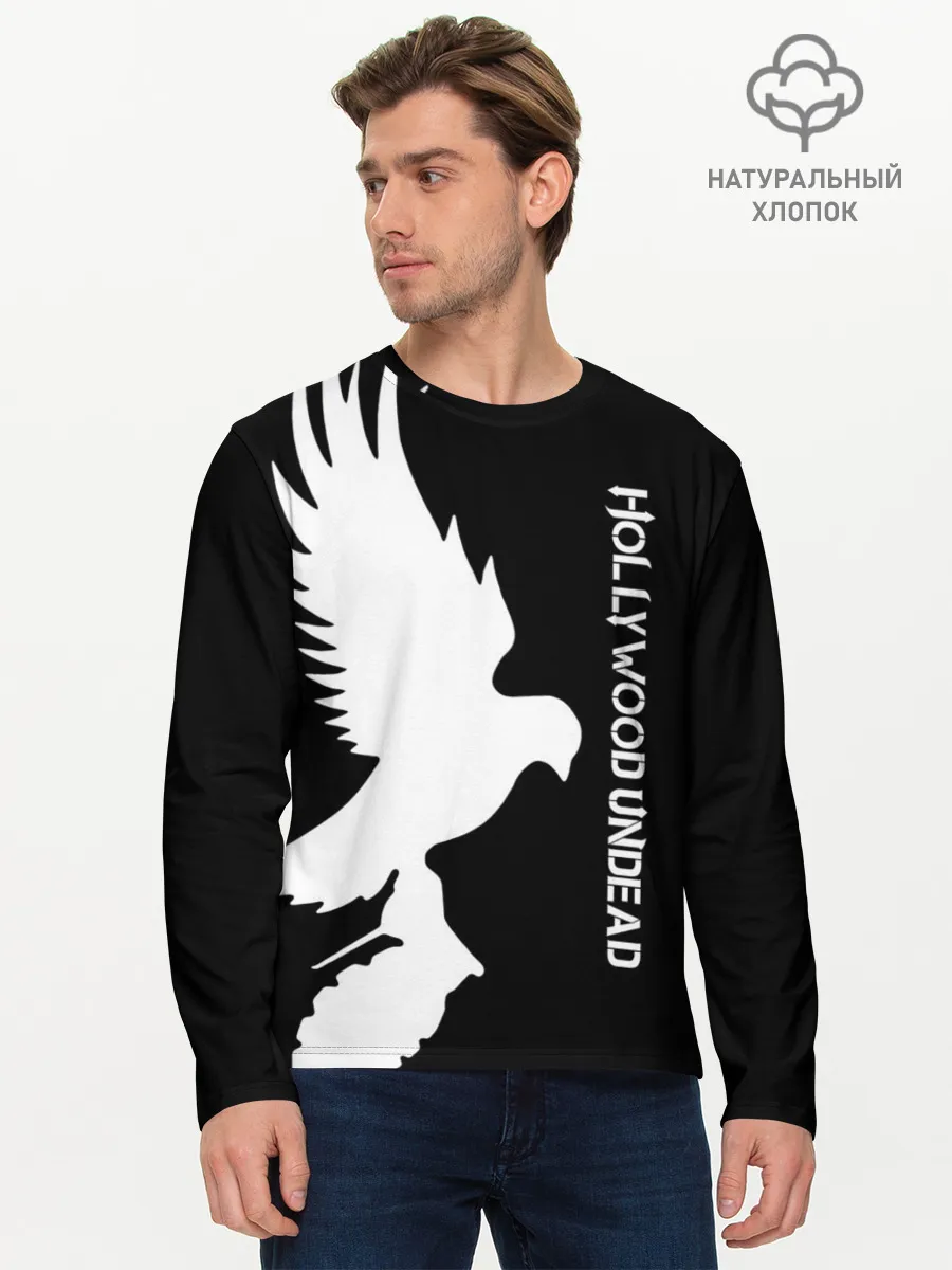 Мужской лонгслив базовый / Hollywood Undead