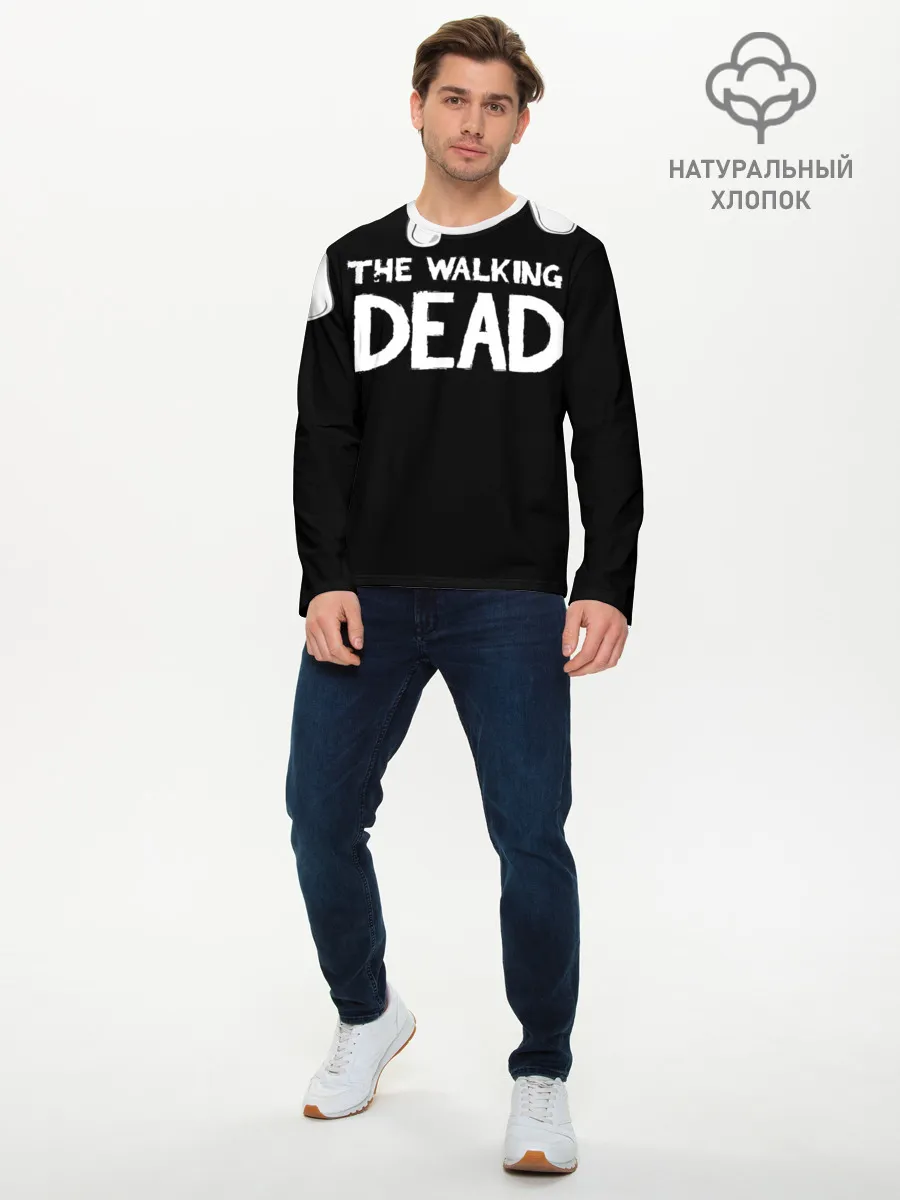 Мужской лонгслив базовый / Ходячие мертвецы