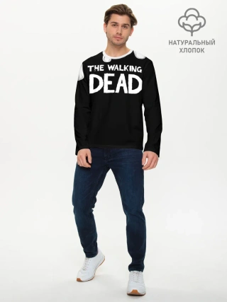 Мужской лонгслив базовый / Ходячие мертвецы
