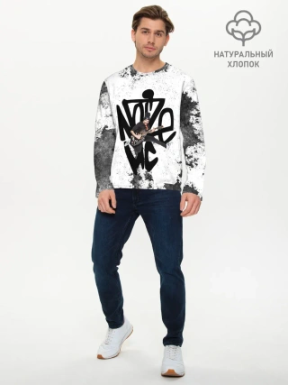 Мужской лонгслив базовый / Noize MC